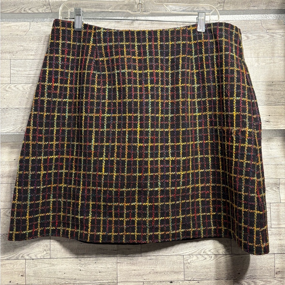 Hutch Multicolor Plaid Mini Skirt